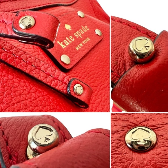 Kate Spade Berkshire Road Gabriella Red Currant
Pebbled Leather Crossbody - Picture 7 of 9